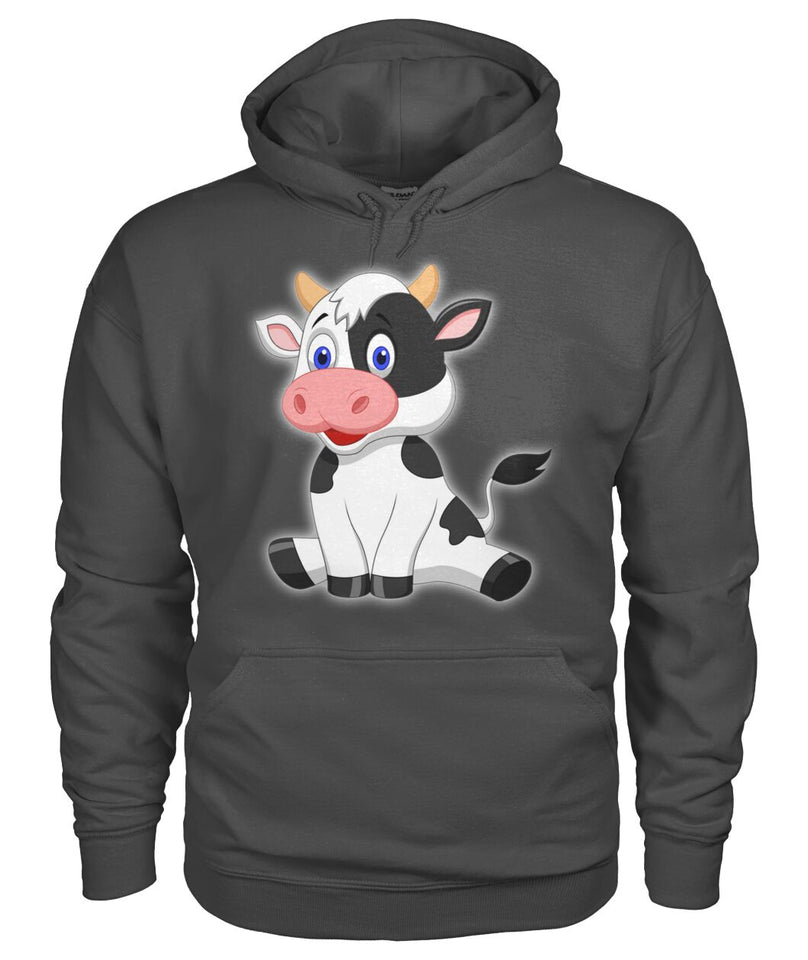 Cute cow  - Men's and Women's t-shirt , Vneck, Hoodies - myfunfarm - clothing acceessories shoes for cow lovers, pig, horse, cat, sheep, dog, chicken, goat farmer