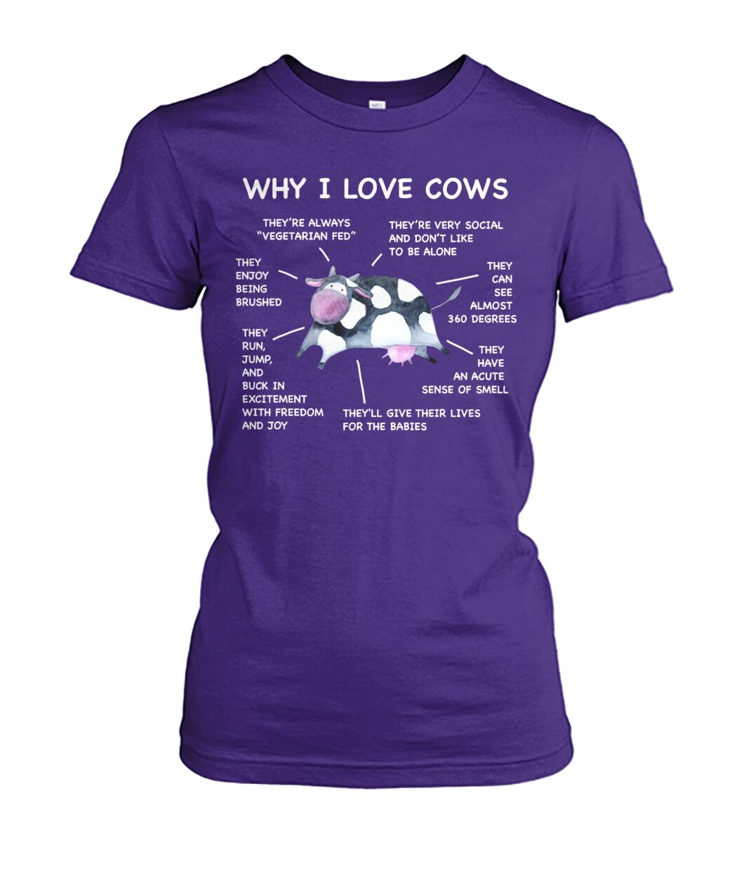 Why i love cows - funny design unisex  t-shirt , Hoodies