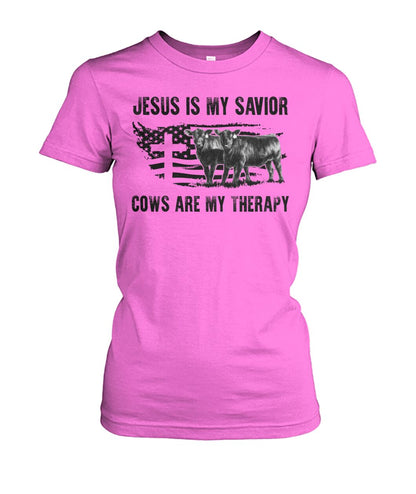 Jesus is my savior cows are my therapy