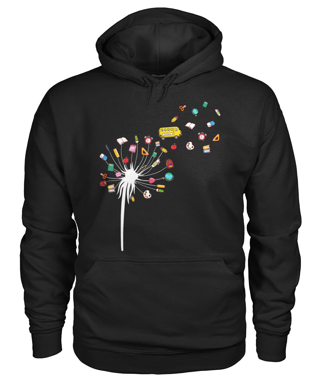 Dandelion Go to School - unisex  t-shirt , Hoodies - myfunfarm