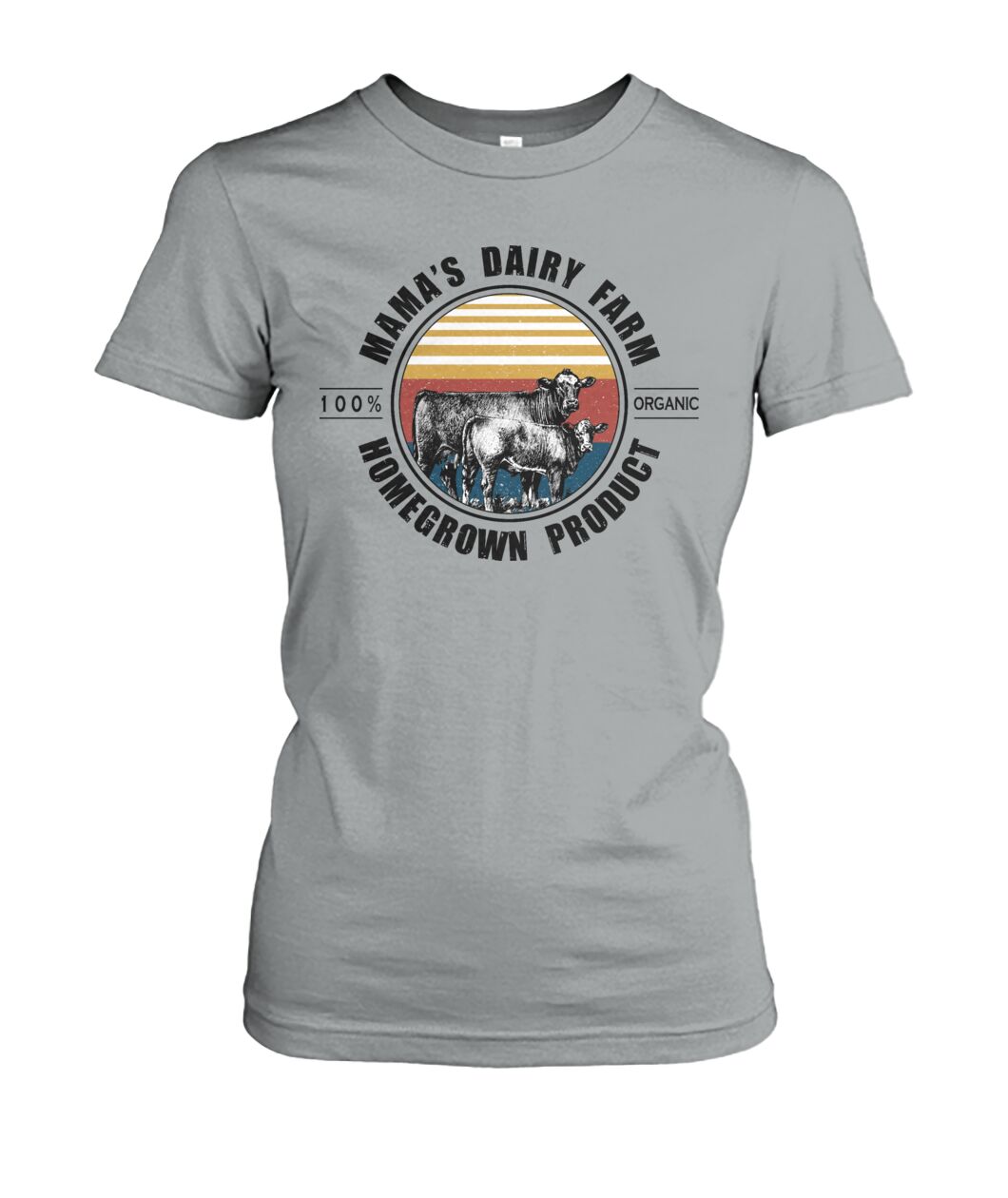 Mama's dairy farm - unisex  t-shirt , mama and kids