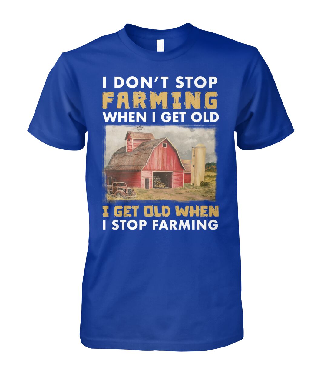 I don't stop farming - unisex  t-shirt , Hoodies - myfunfarm