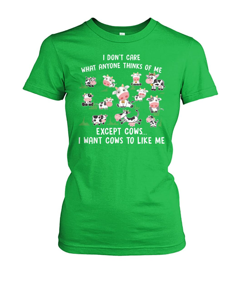 i don't care what anyone thinks - Men's and Women's t-shirt , Vneck, Hoodies - myfunfarm - clothing acceessories shoes for cow lovers, pig, horse, cat, sheep, dog, chicken, goat farmer