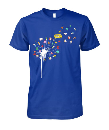 Dandelion Go to School - unisex  t-shirt , Hoodies - myfunfarm