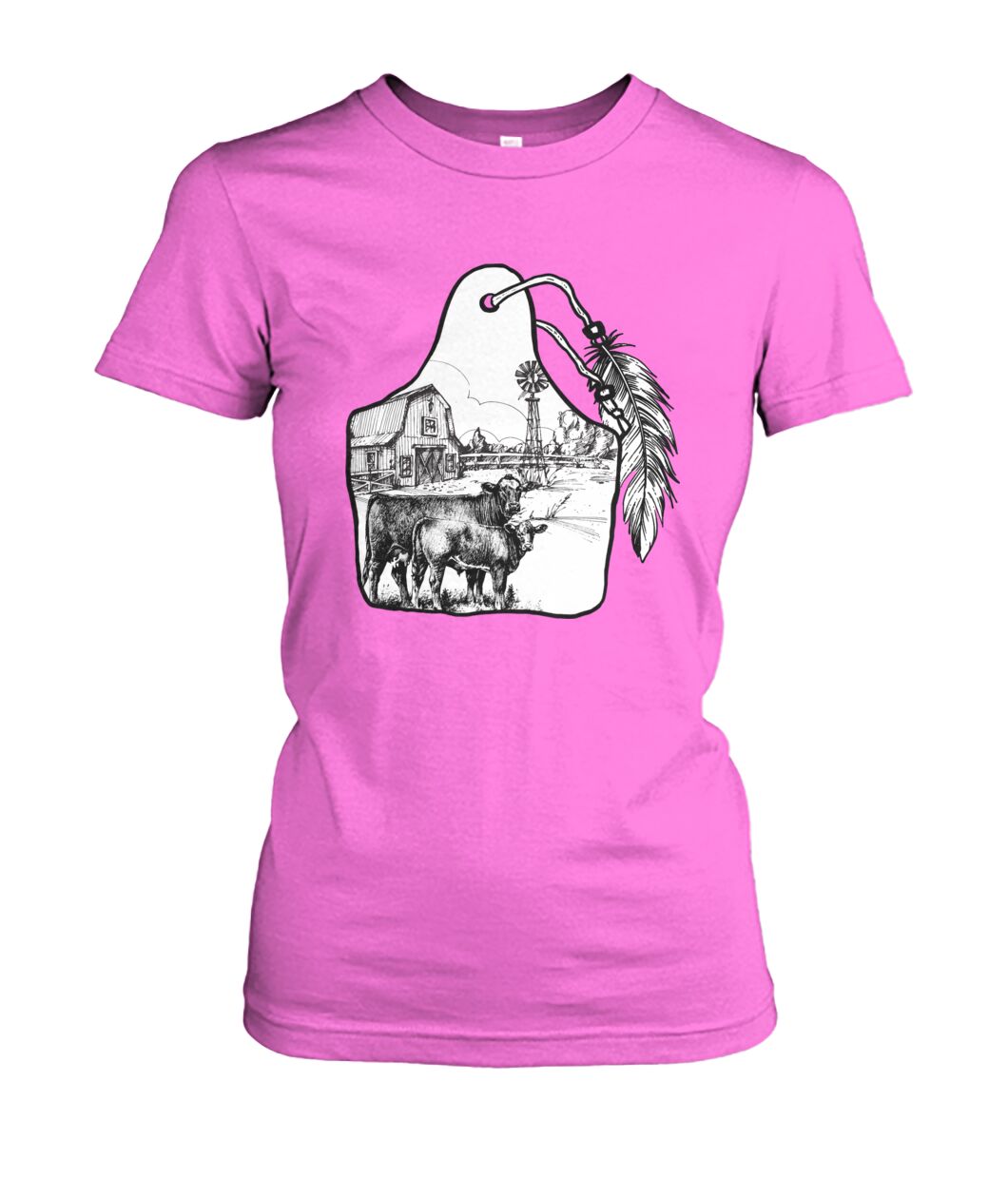 Cattle tag  - design unisex  t-shirt , Hoodies