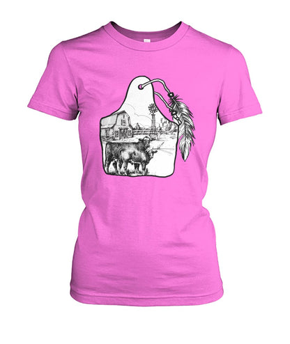 Cattle tag  - design unisex  t-shirt , Hoodies