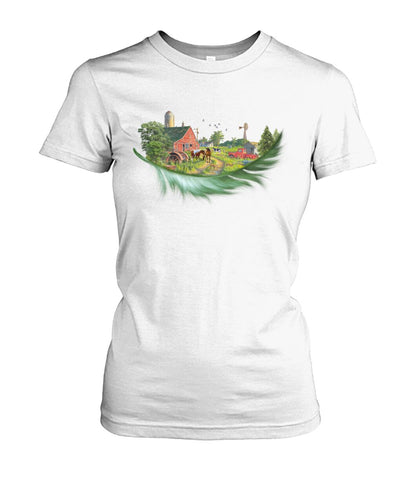 We Love Farm Life - funny design unisex  t-shirt , Hoodies