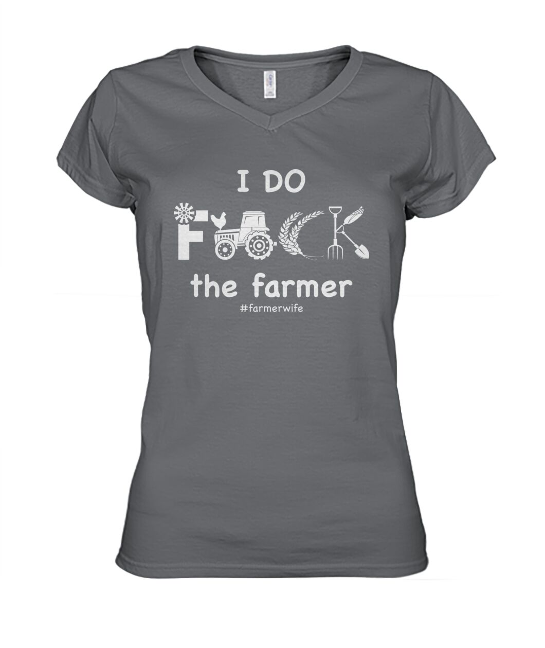 I do f.ck the farmer  - Men's and Women's t-shirt , Vneck, Hoodies - myfunfarm - clothing acceessories shoes for cow lovers, pig, horse, cat, sheep, dog, chicken, goat farmer