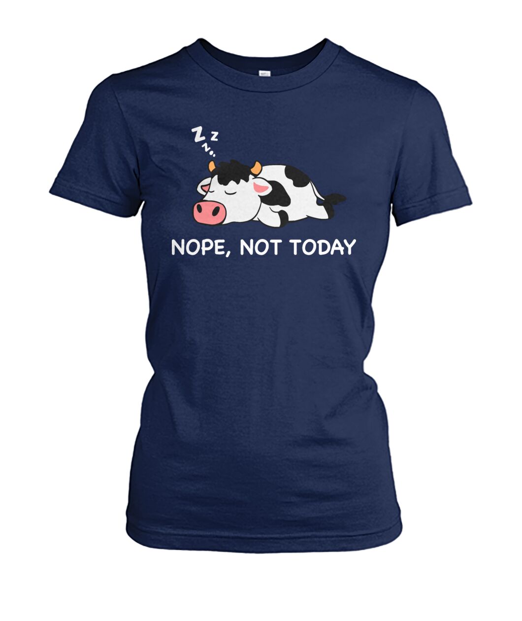 Nope not today - funny cow dessign  unisex  t-shirt , Hoodies - myfunfarm
