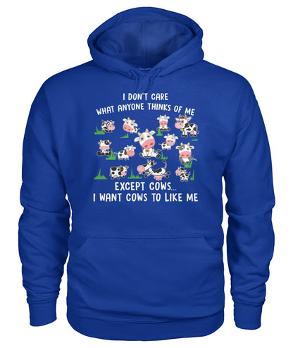 i don't care what anyone thinks - Men's and Women's t-shirt , Vneck, Hoodies - myfunfarm - clothing acceessories shoes for cow lovers, pig, horse, cat, sheep, dog, chicken, goat farmer