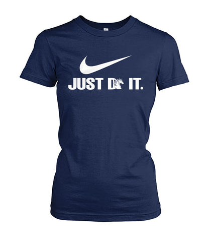 Just do it - Men's and Women's t-shirt , Vneck, Hoodies - myfunfarm - clothing acceessories shoes for cow lovers, pig, horse, cat, sheep, dog, chicken, goat farmer
