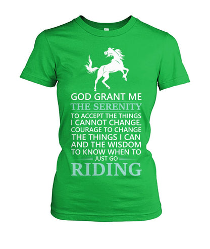 Just go ridding  - Men's and Women's t-shirt , Vneck, Hoodies - myfunfarm - clothing acceessories shoes for cow lovers, pig, horse, cat, sheep, dog, chicken, goat farmer