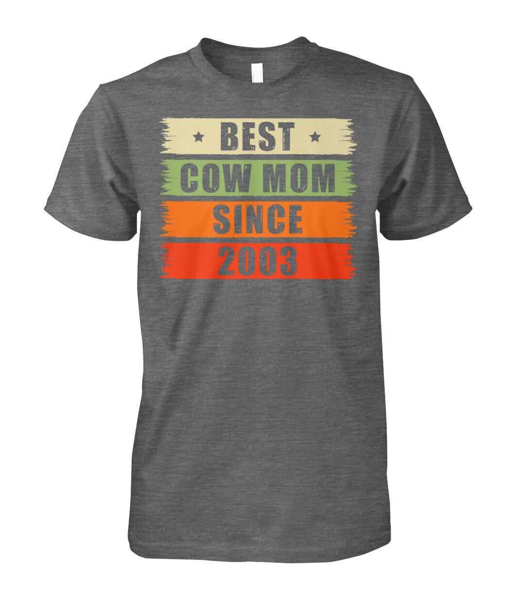 Best cow mom since - custom year