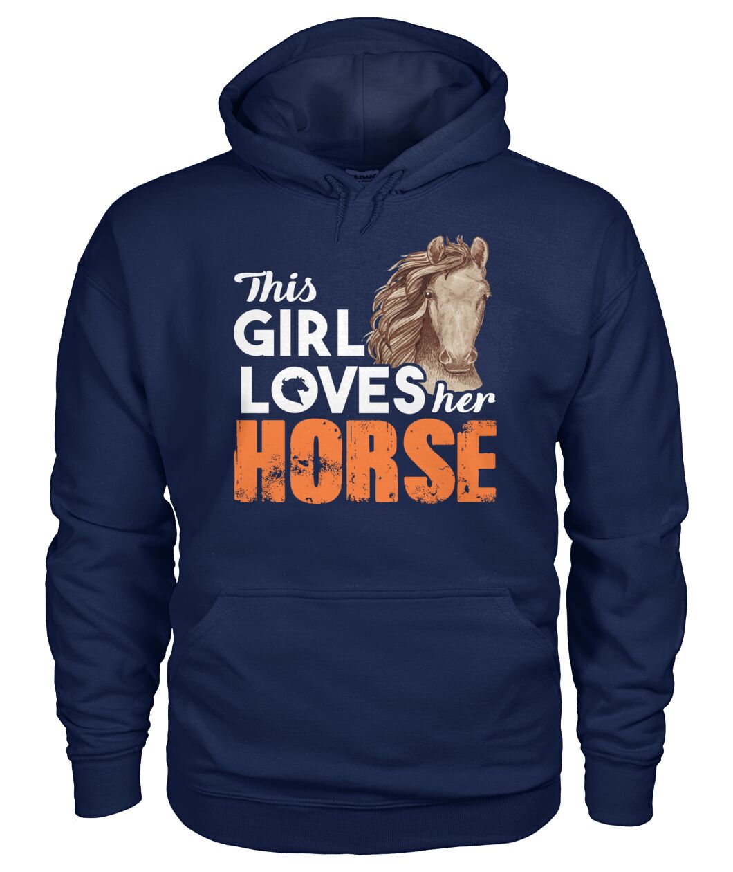 This girl loves her horse- Men's and Women's t-shirt , Vneck, Hoodies - myfunfarm - clothing acceessories shoes for cow lovers, pig, horse, cat, sheep, dog, chicken, goat farmer