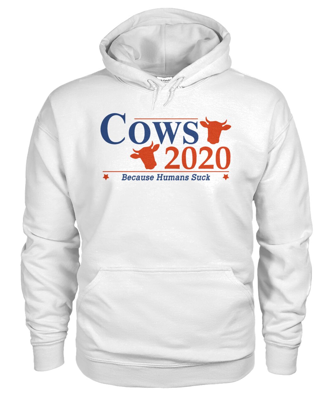 Cows 2020 because humans suck  - Men's and Women's t-shirt , Hoodies - myfunfarm