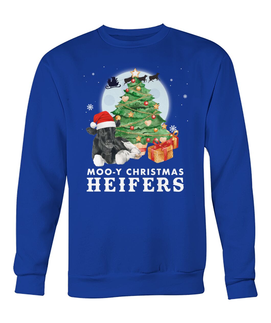 Mooy christmas heifers  -   unisex  t-shirt ,sweatshirt , Hoodies
