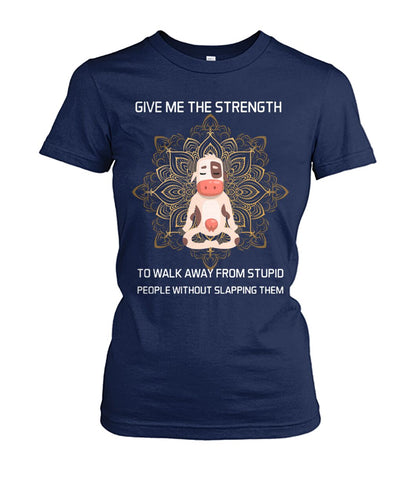 Give me the strength to walk away from stupid people - unisex  t-shirt , Hoodies - myfunfarm