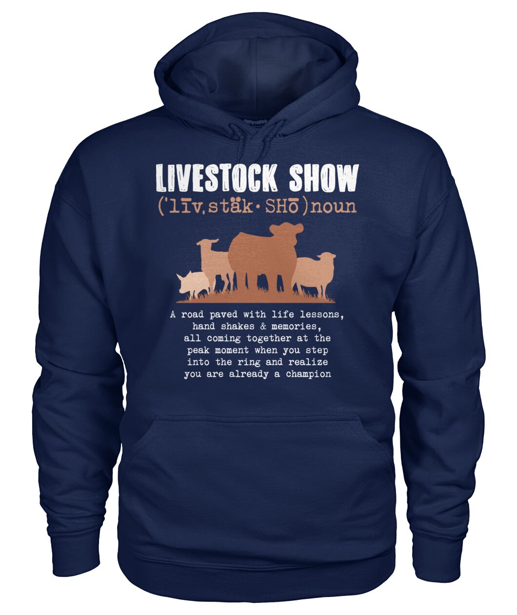 Livestock show - Men's and Women's t-shirt , Vneck, Hoodies - myfunfarm - clothing acceessories shoes for cow lovers, pig, horse, cat, sheep, dog, chicken, goat farmer