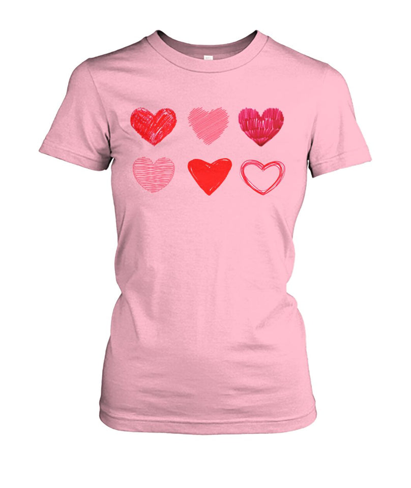 Heart  - unisex  t-shirt , Hoodies - Valentine