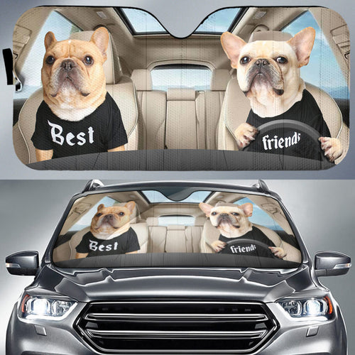 Auto Sun Shade for dog lovers - myfunfarm - clothing acceessories shoes for cow lovers, pig, horse, cat, sheep, dog, chicken, goat farmer