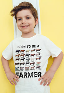 Born to be a farmer - Kid T-shirt