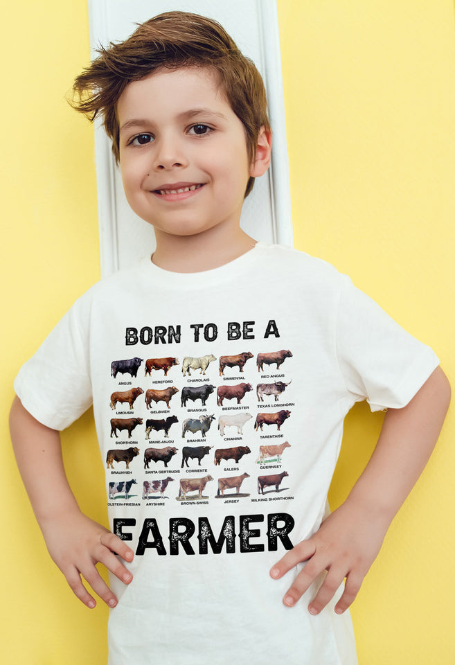 Born to be a farmer - Kid T-shirt