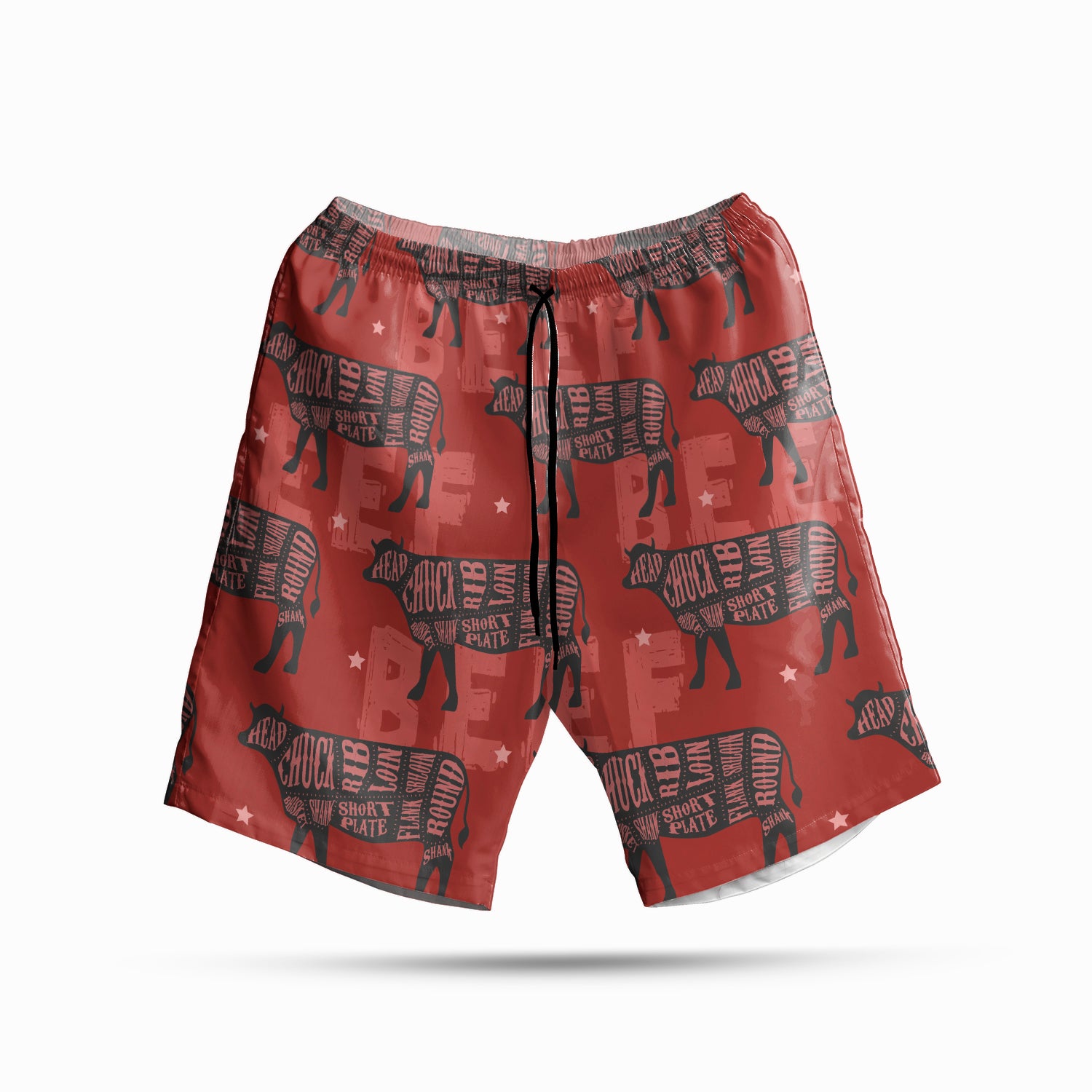 Beef Chart Pattern  - Hawaiian Shirt, Shorts for adult and youth - myfunfarm