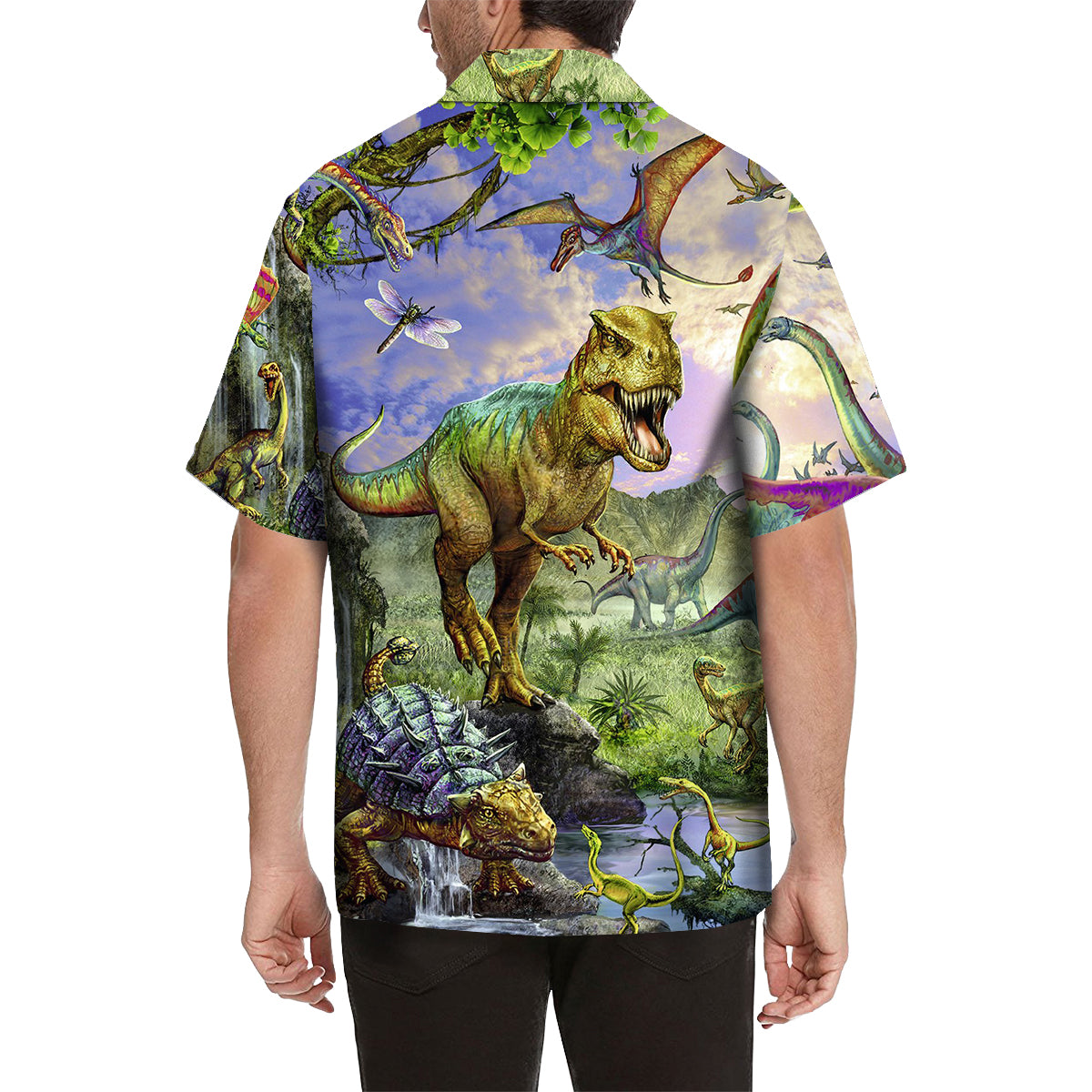 Dinosaur Hawaiian Shirt - myfunfarm