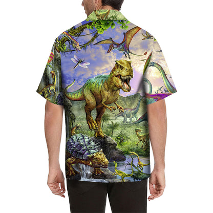 Dinosaur Hawaiian Shirt - myfunfarm