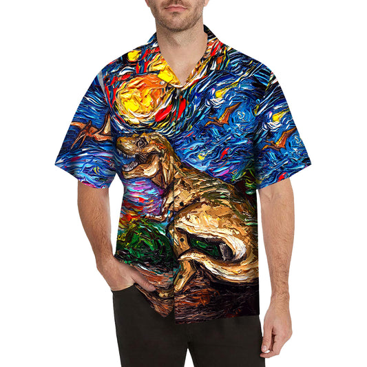 Dinosaur Hawaiian Shirt