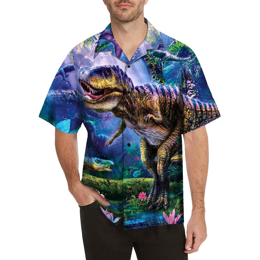 Dinosaur Hawaiian Shirt