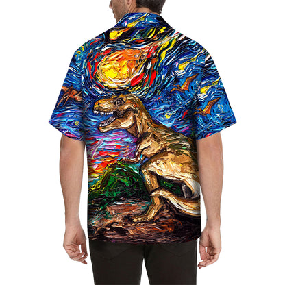 Dinosaur Hawaiian Shirt