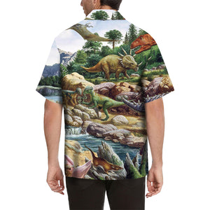 Dinosaur Hawaiian Shirt