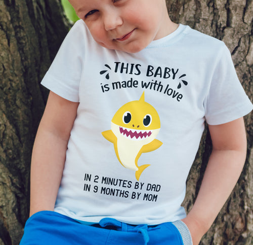This baby is made with love