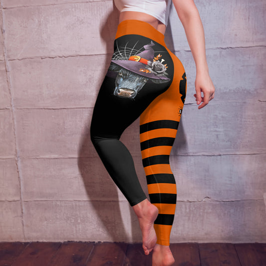 Moo Cow Halloween - Leggings