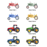 Personalized Gallery Wrapped Canvas Prints - Custom Name,tractor, gumbot -