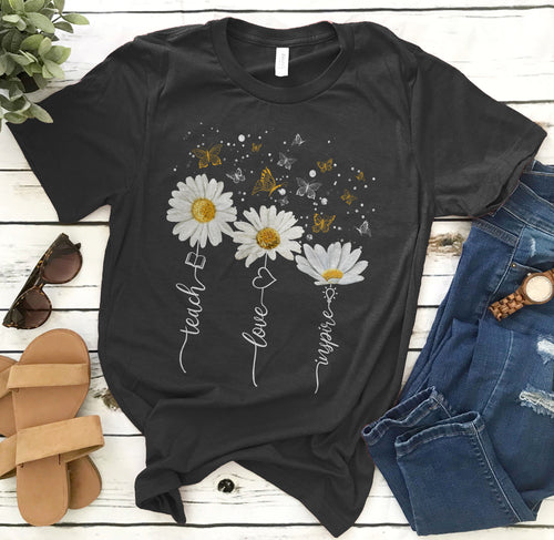 Teach love Inspire - unisex  t-shirt , Hoodies