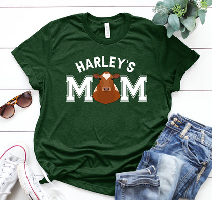 Cow Dad/Mom - Personalized Custom Unisex T-Shirt, Hoodies - myfunfarm