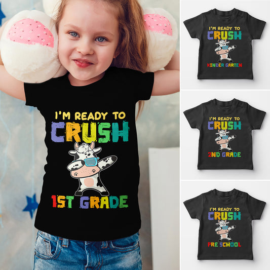 I'm Ready To Crush - Dabbing cow - Kid T-shirt - myfunfarm