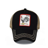 Cap Co*k Embroidery Mesh - myfunfarm - clothing acceessories shoes for cow lovers, pig, horse, cat, sheep, dog, chicken, goat farmer