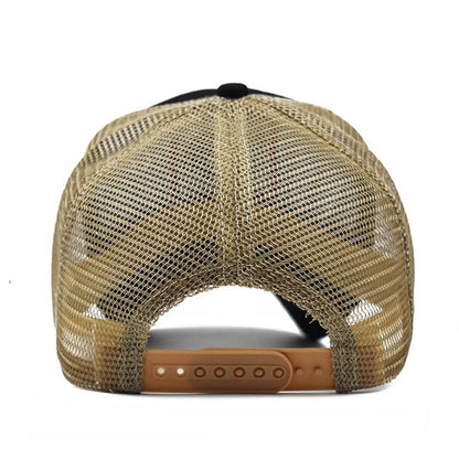 Cap Co*k Embroidery Mesh - myfunfarm - clothing acceessories shoes for cow lovers, pig, horse, cat, sheep, dog, chicken, goat farmer