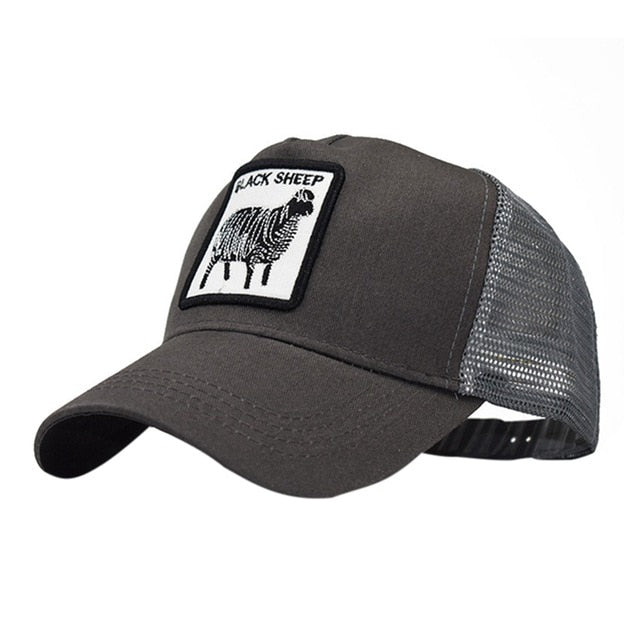 Cap Co*k Embroidery Mesh - myfunfarm - clothing acceessories shoes for cow lovers, pig, horse, cat, sheep, dog, chicken, goat farmer