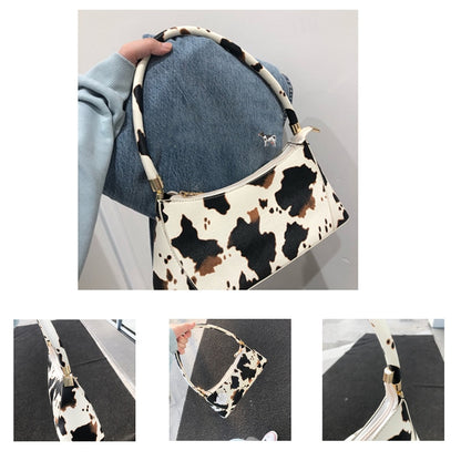 Handbags Cow pattern Tote French Ladies Shoulder Bag purses Clutch - myfunfarm