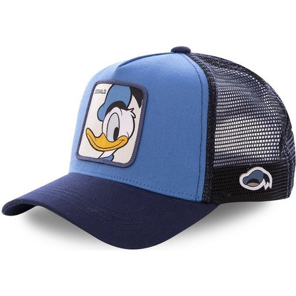Cartoon Characters -  Cute Cap Men and Women - myfunfarm - clothing acceessories shoes for cow lovers, pig, horse, cat, sheep, dog, chicken, goat farmer