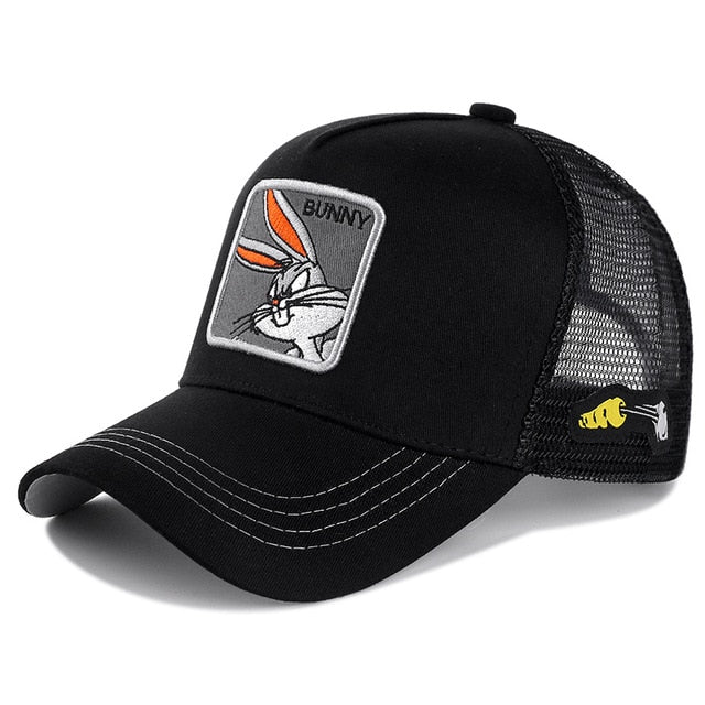Cartoon Characters -  Cute Cap Men and Women - myfunfarm - clothing acceessories shoes for cow lovers, pig, horse, cat, sheep, dog, chicken, goat farmer
