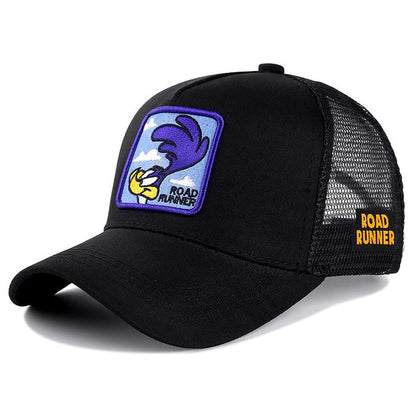 Cartoon Characters -  Cute Cap Men and Women - myfunfarm - clothing acceessories shoes for cow lovers, pig, horse, cat, sheep, dog, chicken, goat farmer