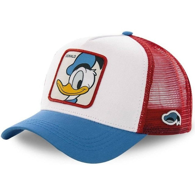 Cartoon Characters -  Cute Cap Men and Women - myfunfarm - clothing acceessories shoes for cow lovers, pig, horse, cat, sheep, dog, chicken, goat farmer