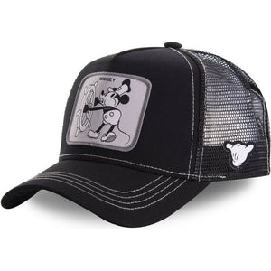 Cartoon Characters -  Cute Cap Men and Women - myfunfarm - clothing acceessories shoes for cow lovers, pig, horse, cat, sheep, dog, chicken, goat farmer