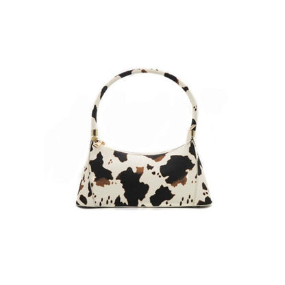 Handbags Cow pattern Tote French Ladies Shoulder Bag purses Clutch - myfunfarm