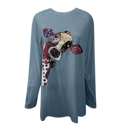 3D Printed Pullover Long Sleeve Women - myfunfarm